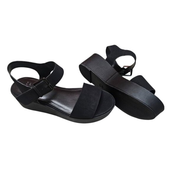 Wedge Sandal Double Strap Platform (Size 7) - Picture 3 of 5